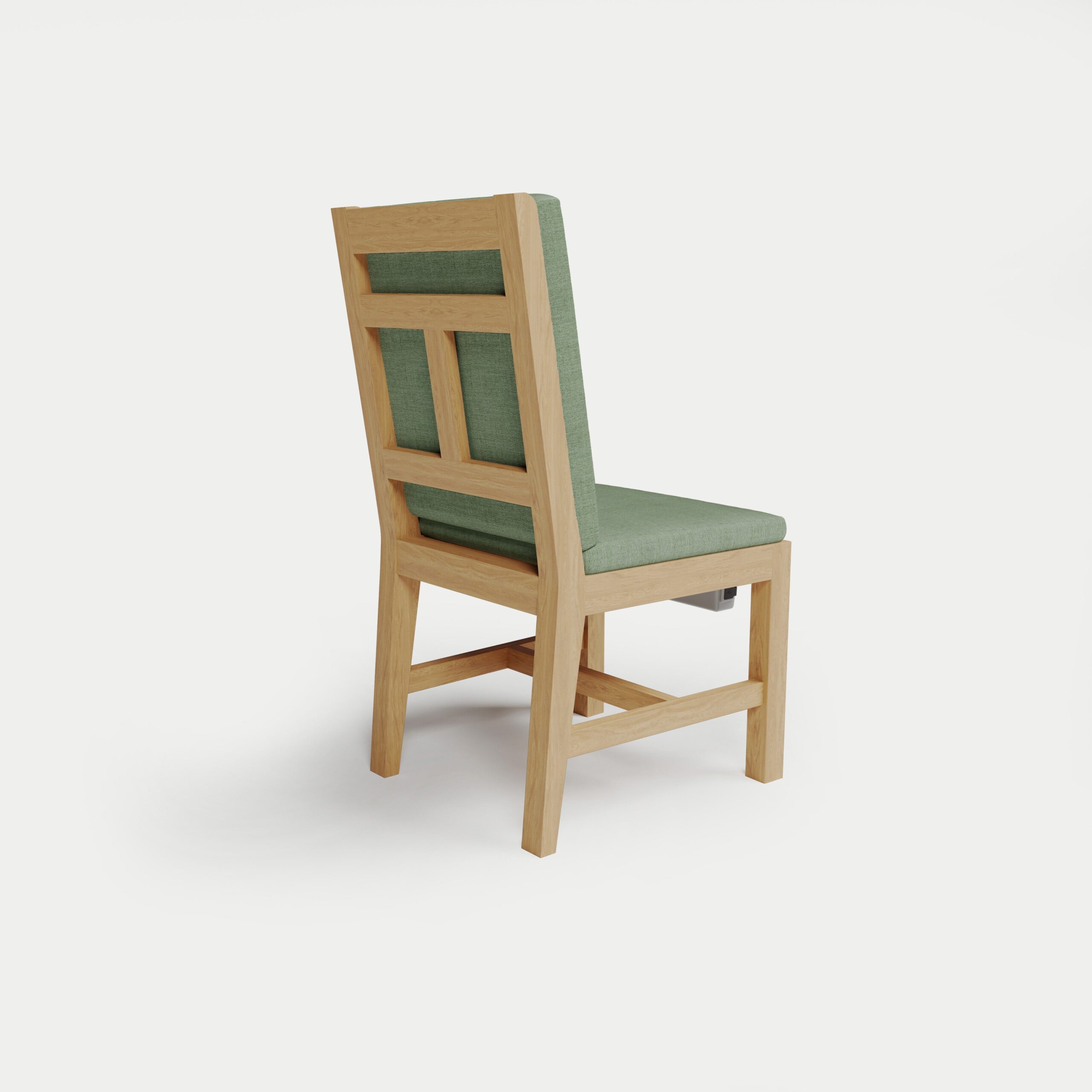 Solerno Heated Dining Armless Chair - Image 6