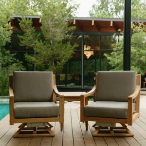 Alternative view of Solerno Heated 2-Swivel Set