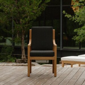 Alternative view of Solerno Heated Dining Armchair